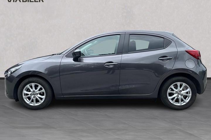 Grå Mazda 2 fra 2019