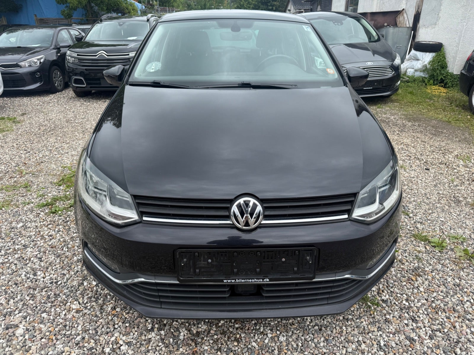 Sort VW Polo fra 2015