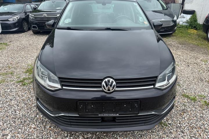 Sort VW Polo fra 2015