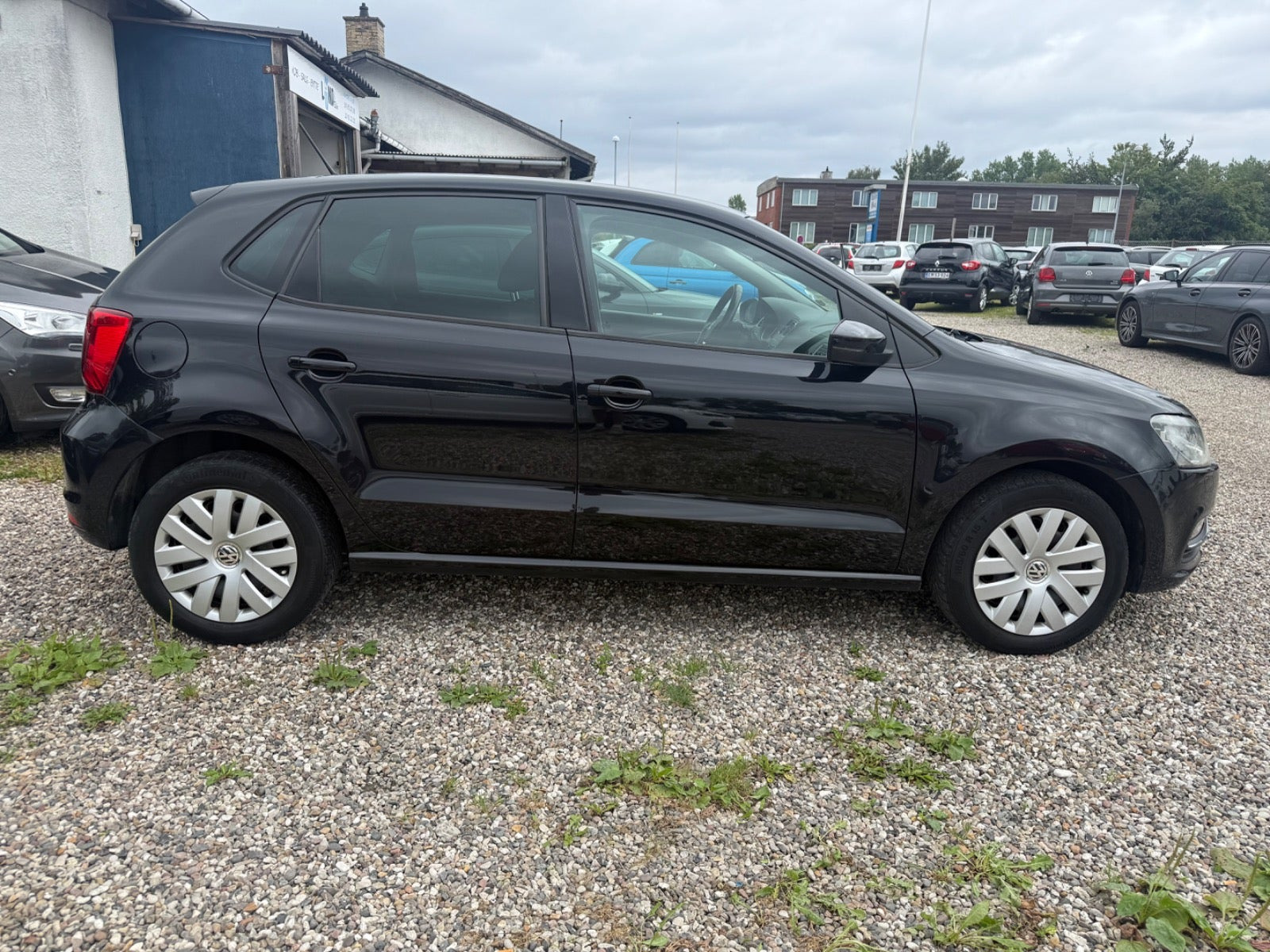 Sort VW Polo fra 2015