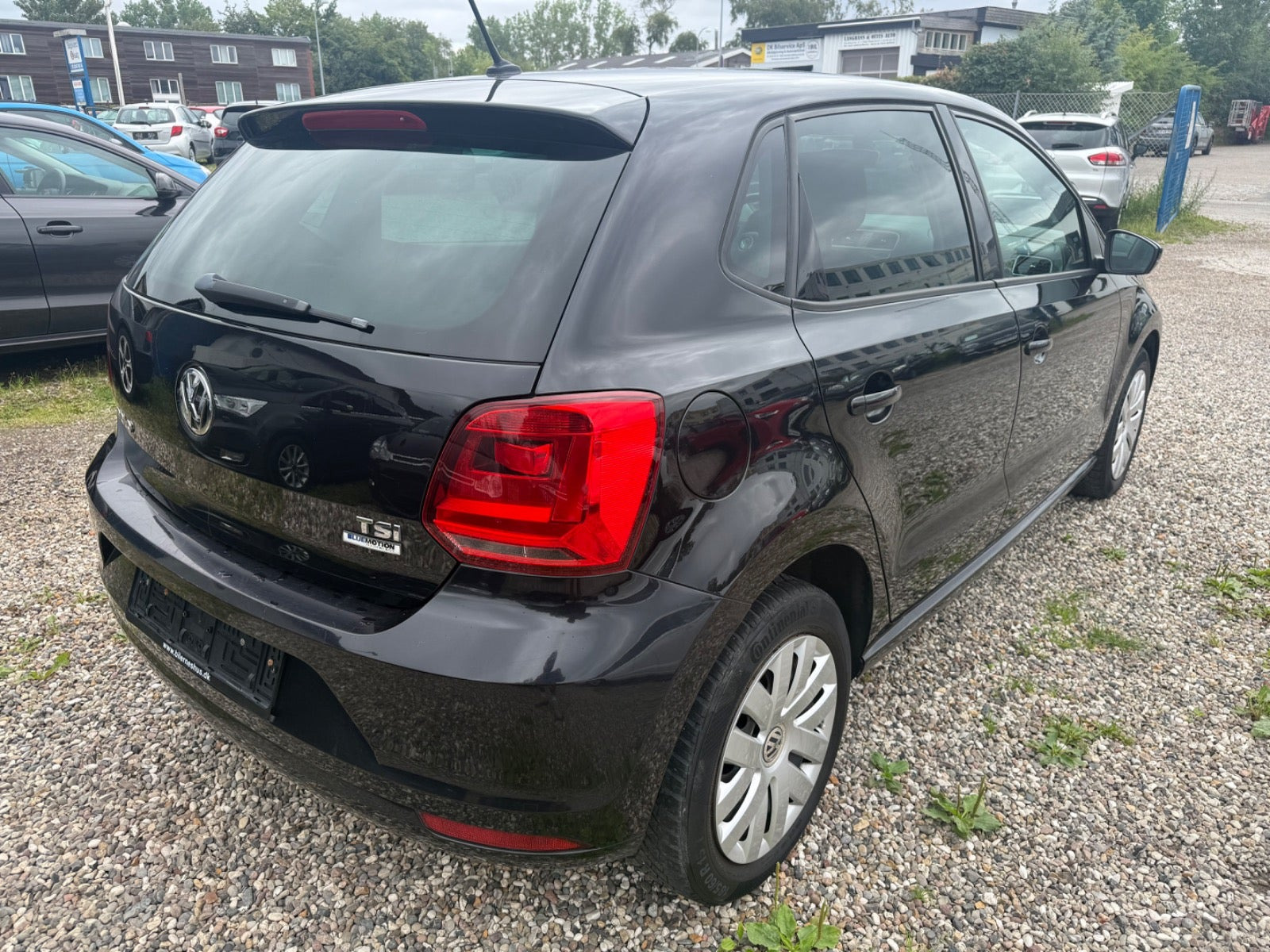 Sort VW Polo fra 2015