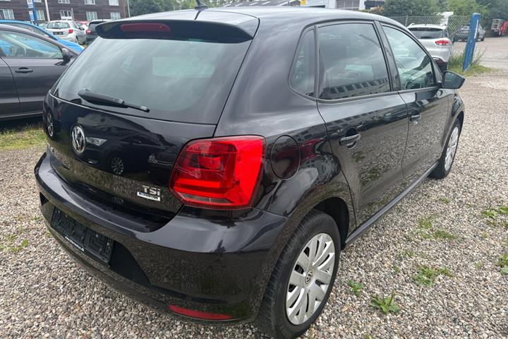 Sort VW Polo fra 2015