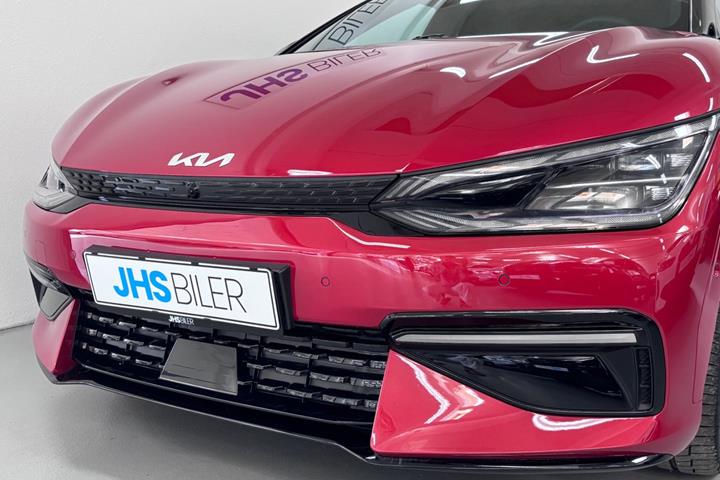 Rød Kia EV6 fra 2024