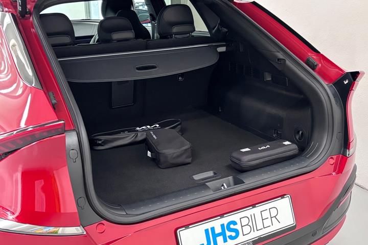 Rød Kia EV6 fra 2024