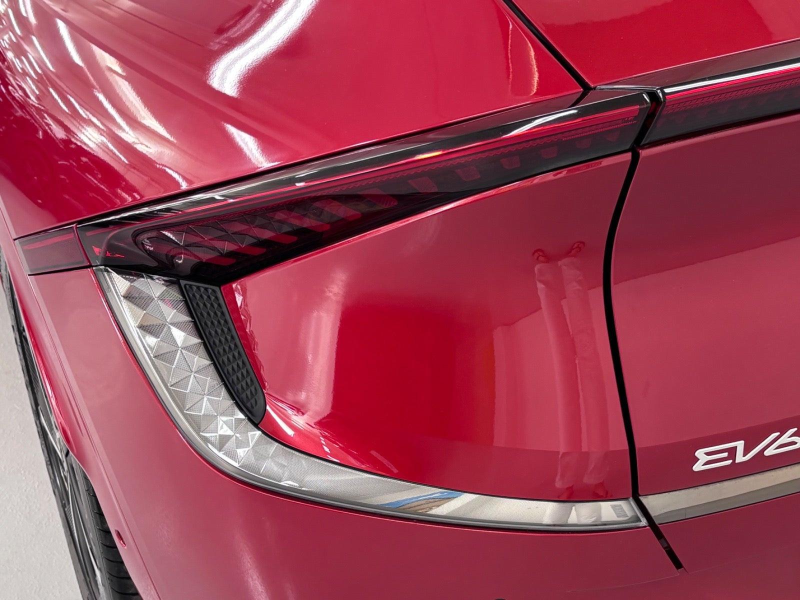 Rød Kia EV6 fra 2024