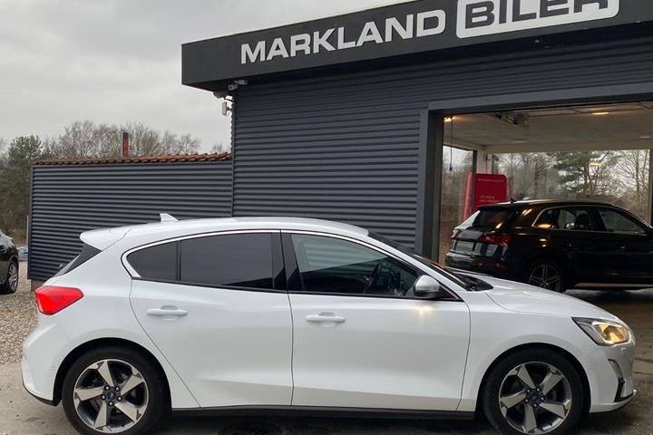 Hvid Ford Focus fra 2019