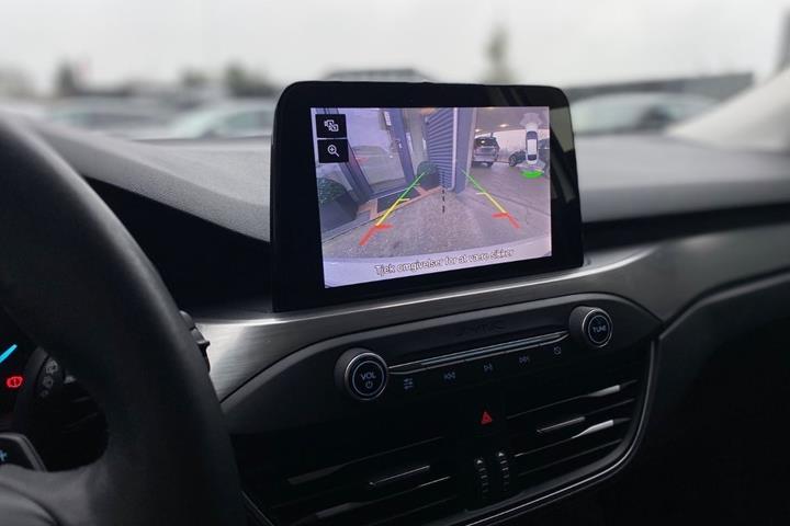 Hvid Ford Focus fra 2019