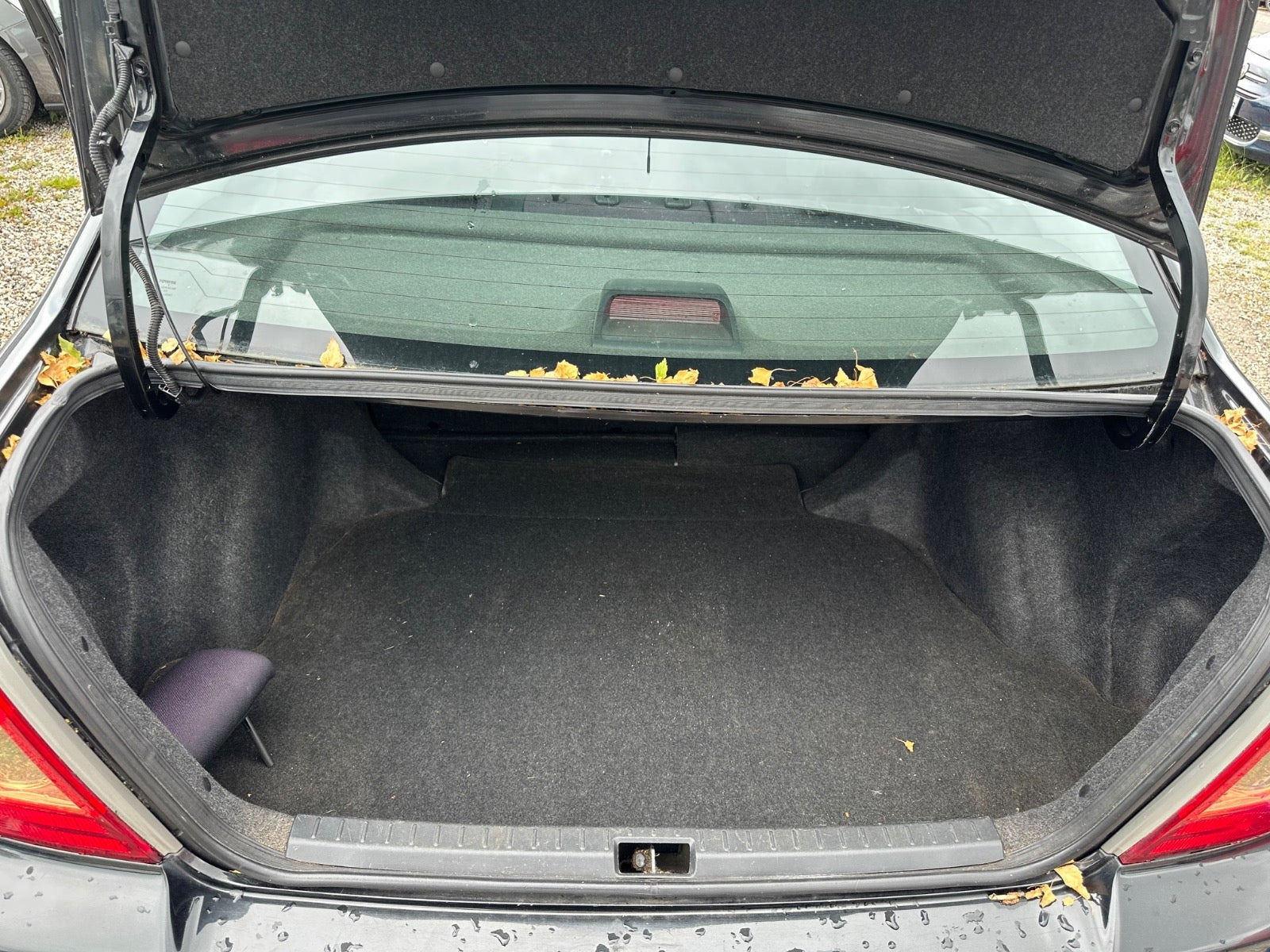 Sort Toyota Corolla fra 2006