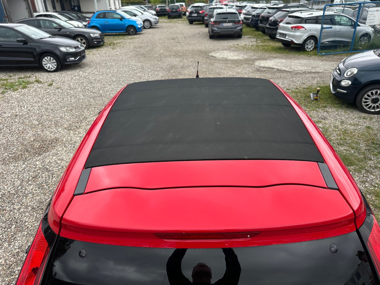 Rød Toyota Aygo fra 2019