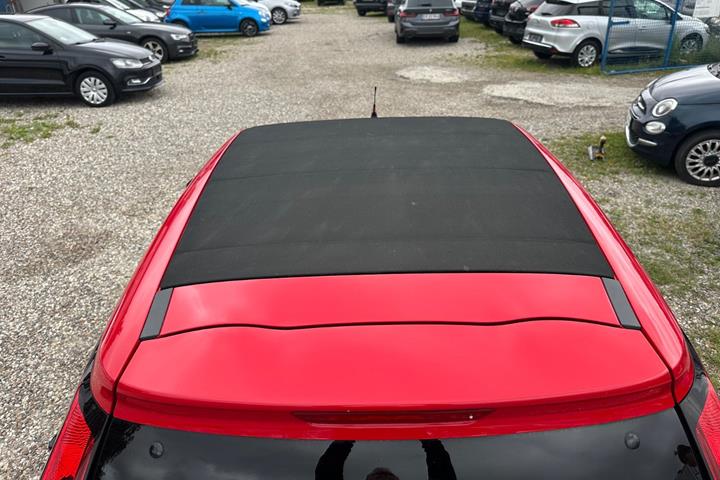 Rød Toyota Aygo fra 2019