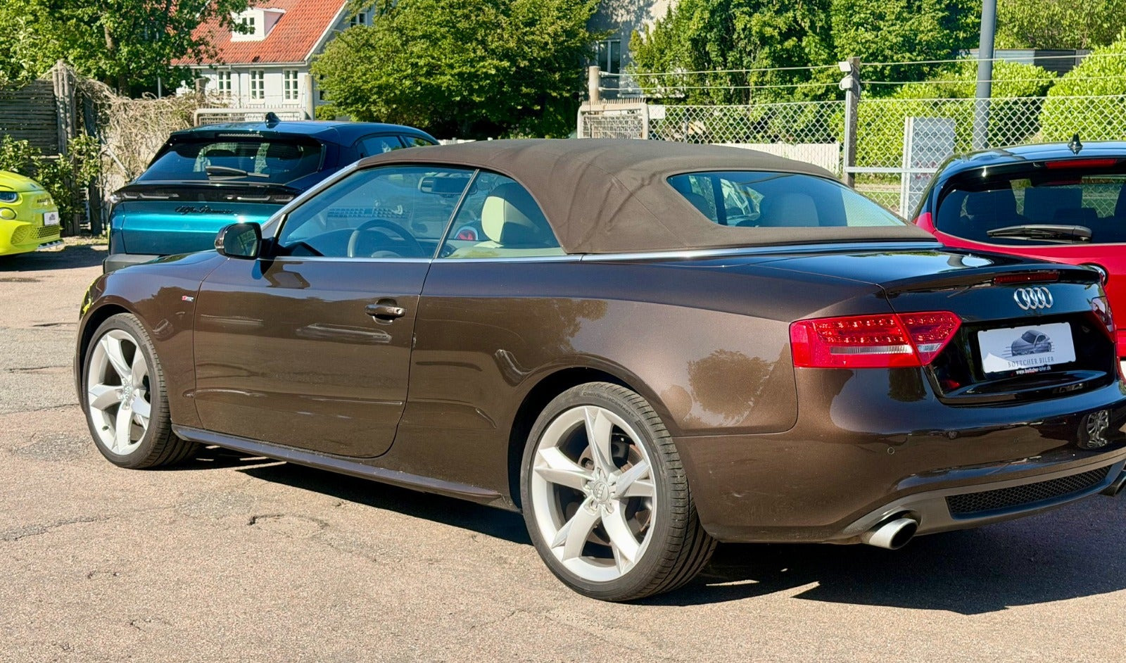 Brun Audi A5 fra 2010