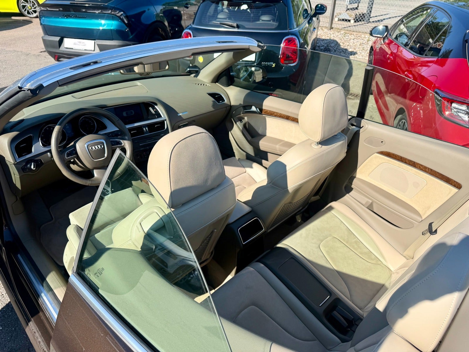Brun Audi A5 fra 2010