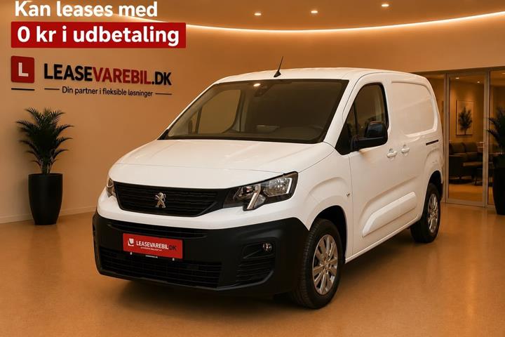 Hvid Peugeot Partner fra 2023