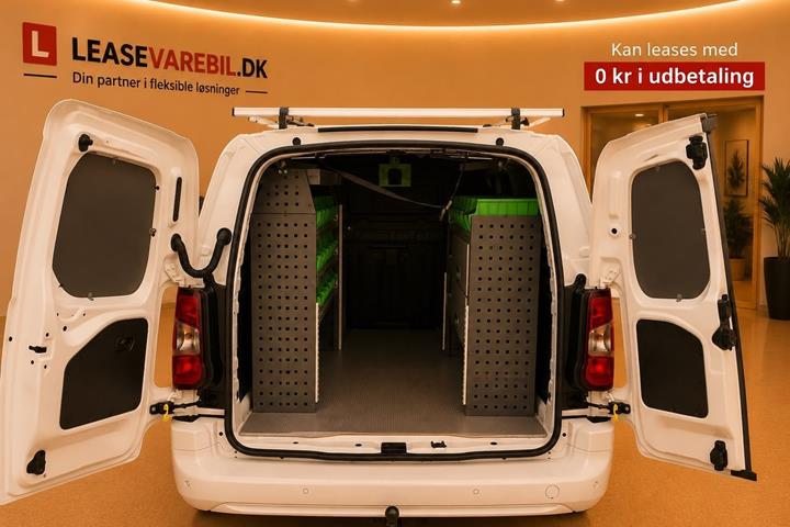 Hvid Peugeot Partner fra 2023