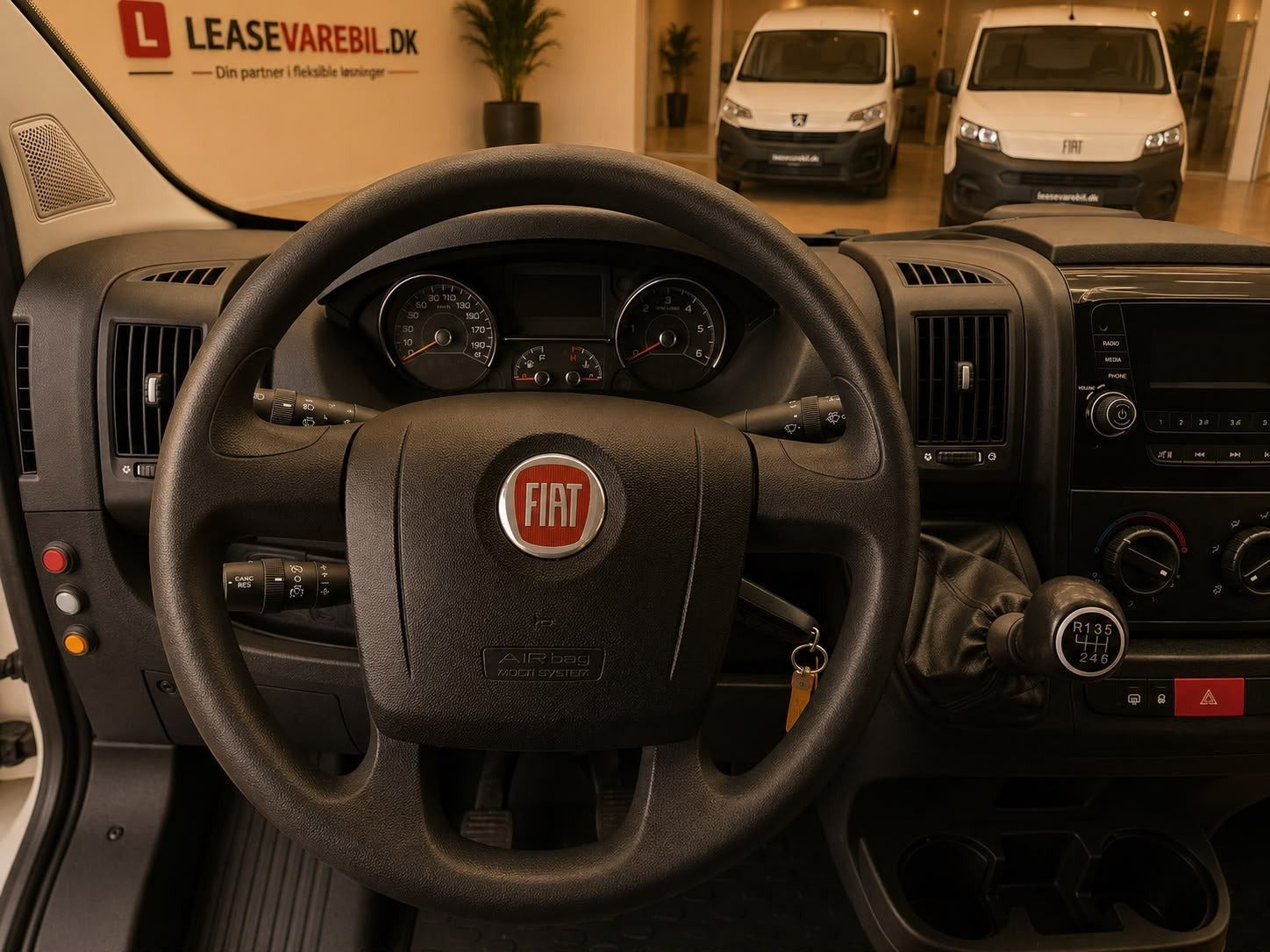 Hvid Fiat Ducato 35 Maxi fra 2016