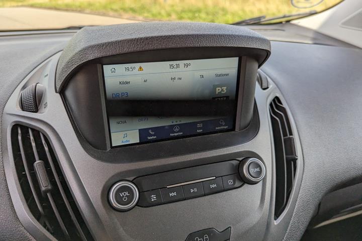 Sort Ford Transit Courier fra 2022