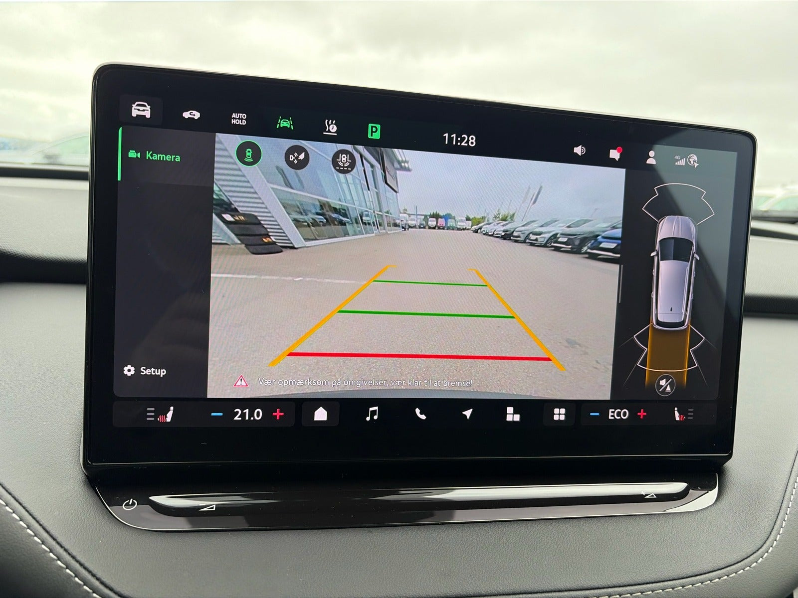 Grå Skoda Enyaq fra 2025