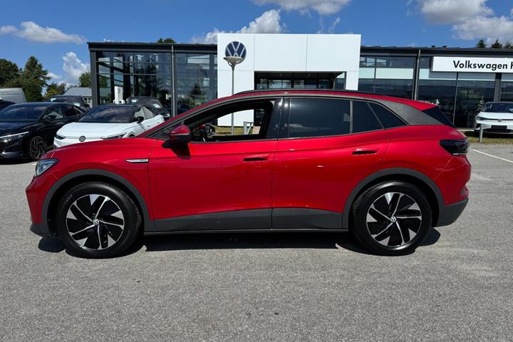 Rød VW ID.4 fra 2022