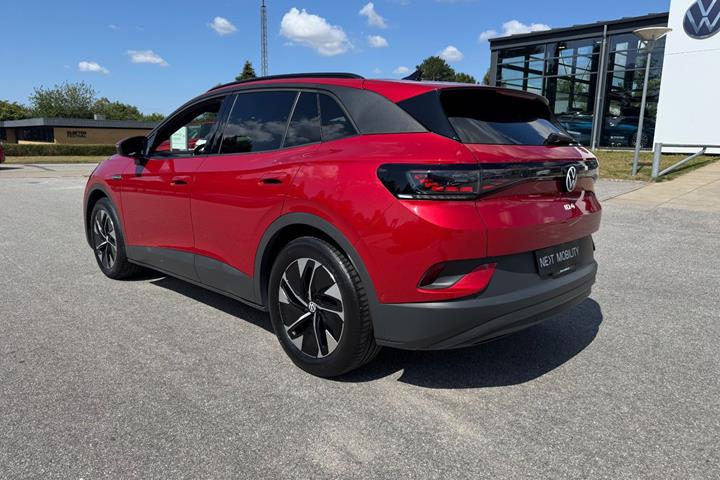 Rød VW ID.4 fra 2022