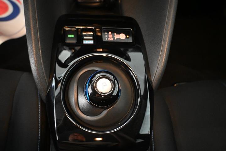 Sort Nissan Leaf fra 2020