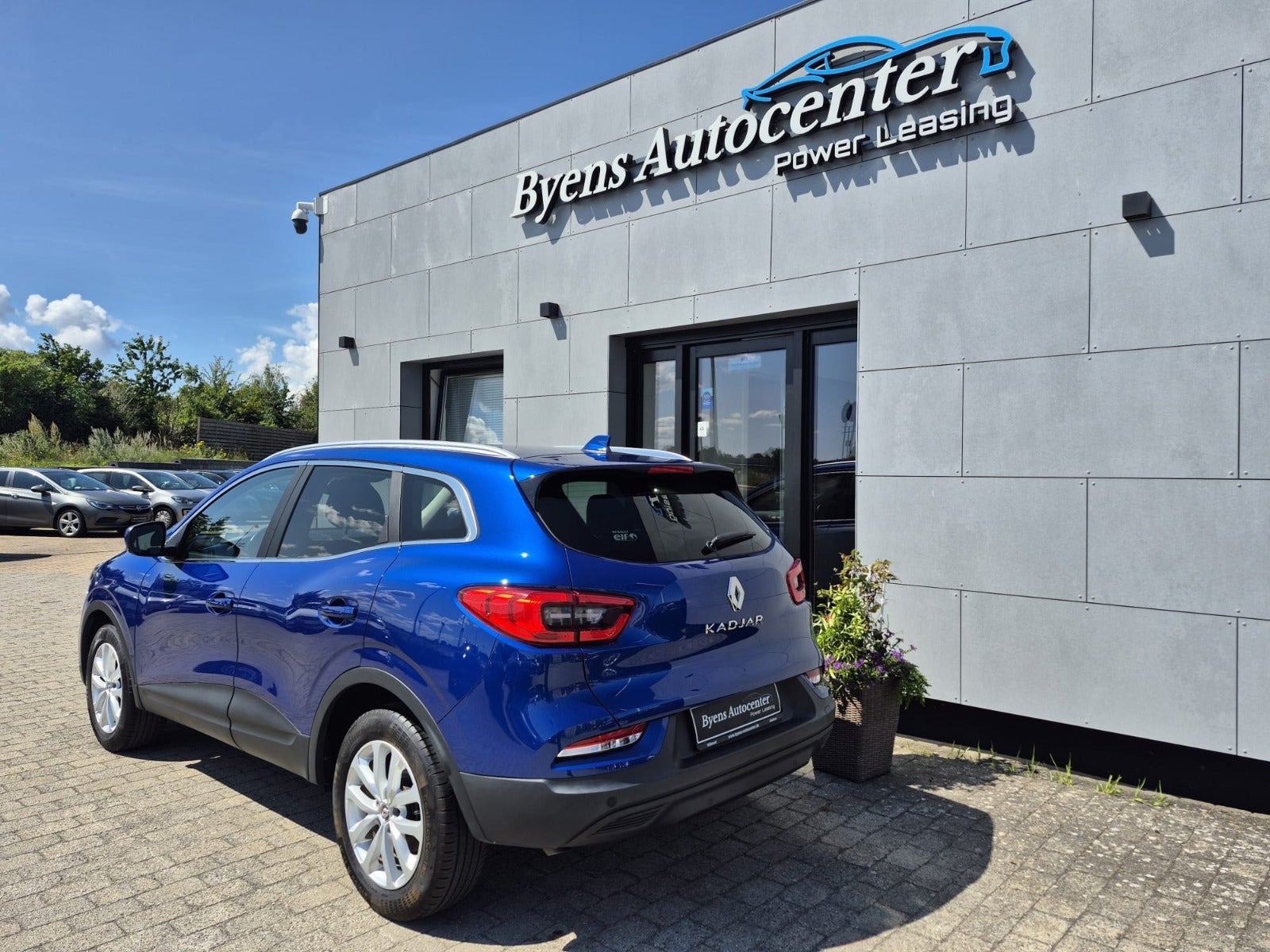 Blå Renault Kadjar fra 2019
