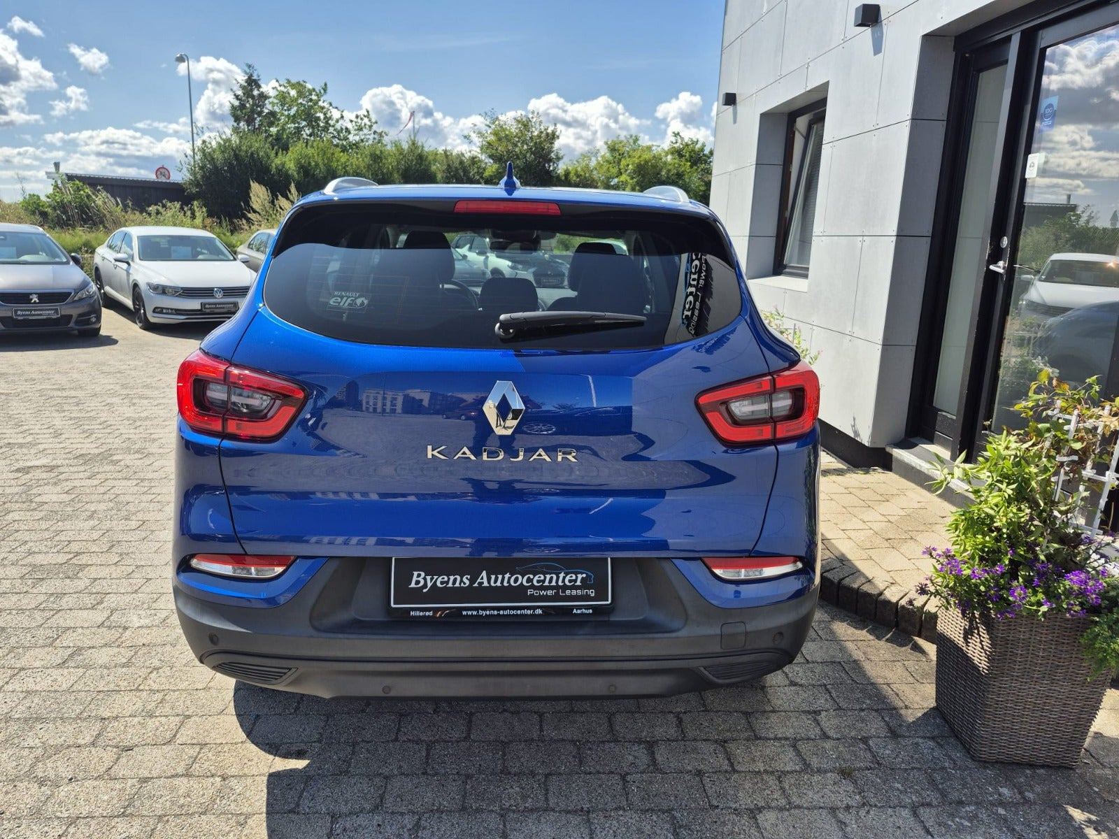 Blå Renault Kadjar fra 2019