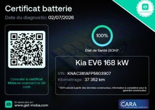 Sort Kia EV6 fra 2023