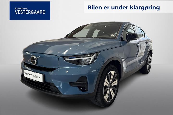 Blå Volvo C40 fra 2023