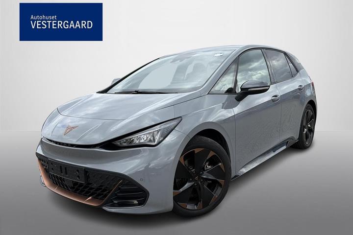 Grå Cupra Born fra 2022 set udefra