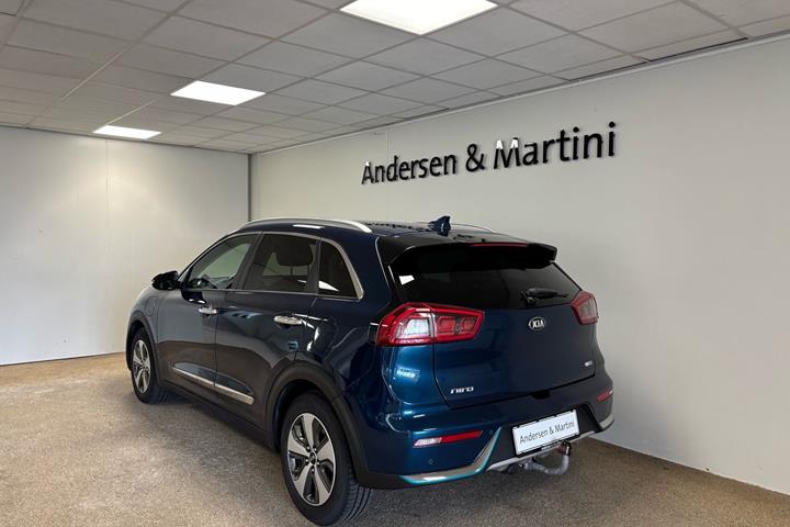 Blå Kia Niro fra 2018