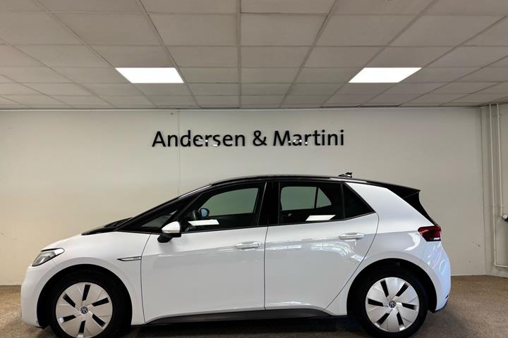 Hvid VW ID.3 fra 2021