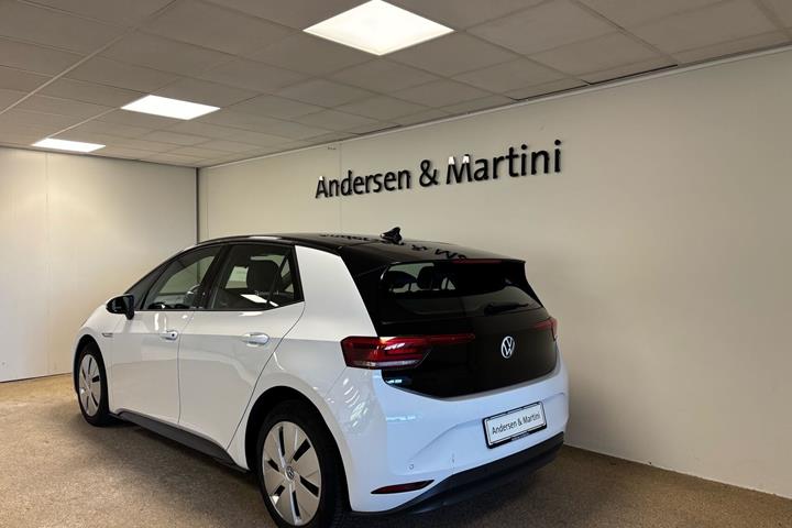 Hvid VW ID.3 fra 2021