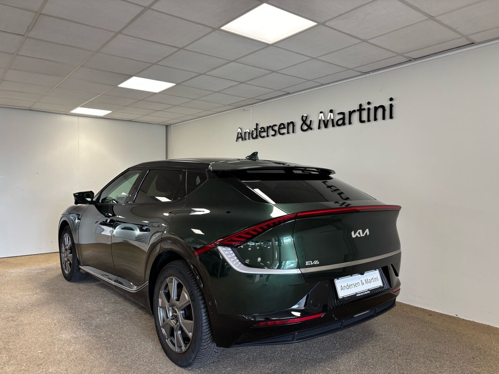 Grøn Kia EV6 fra 2021