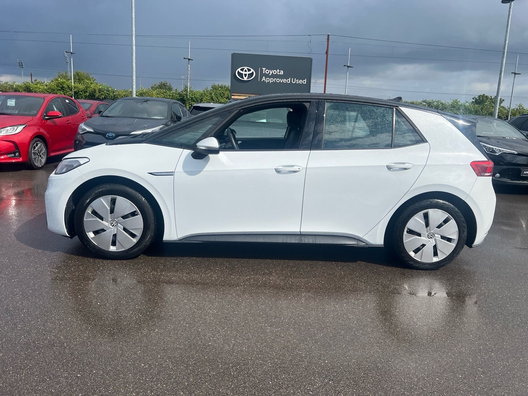 Hvid VW ID.3 fra 2021