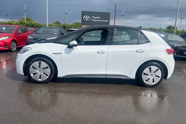 Hvid VW ID.3 fra 2021