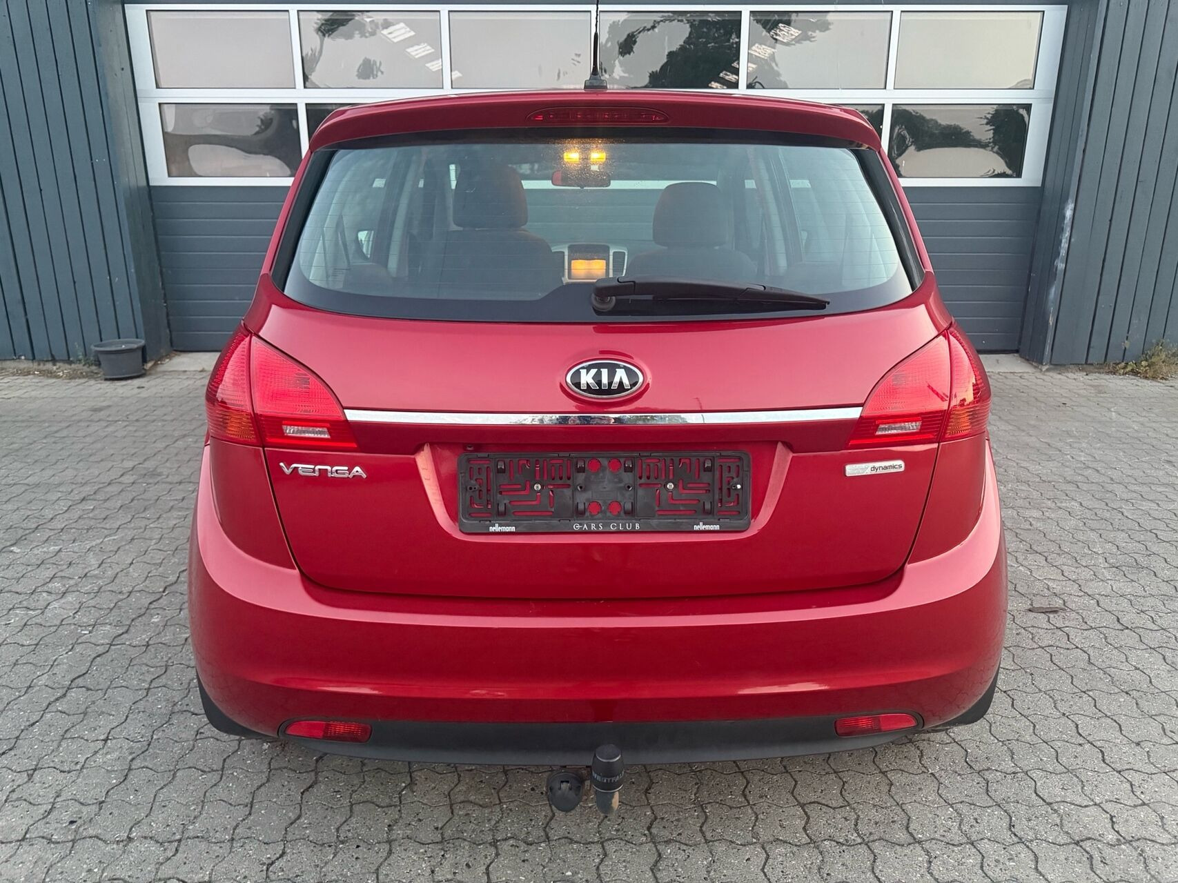 Rød Kia Venga fra 2015