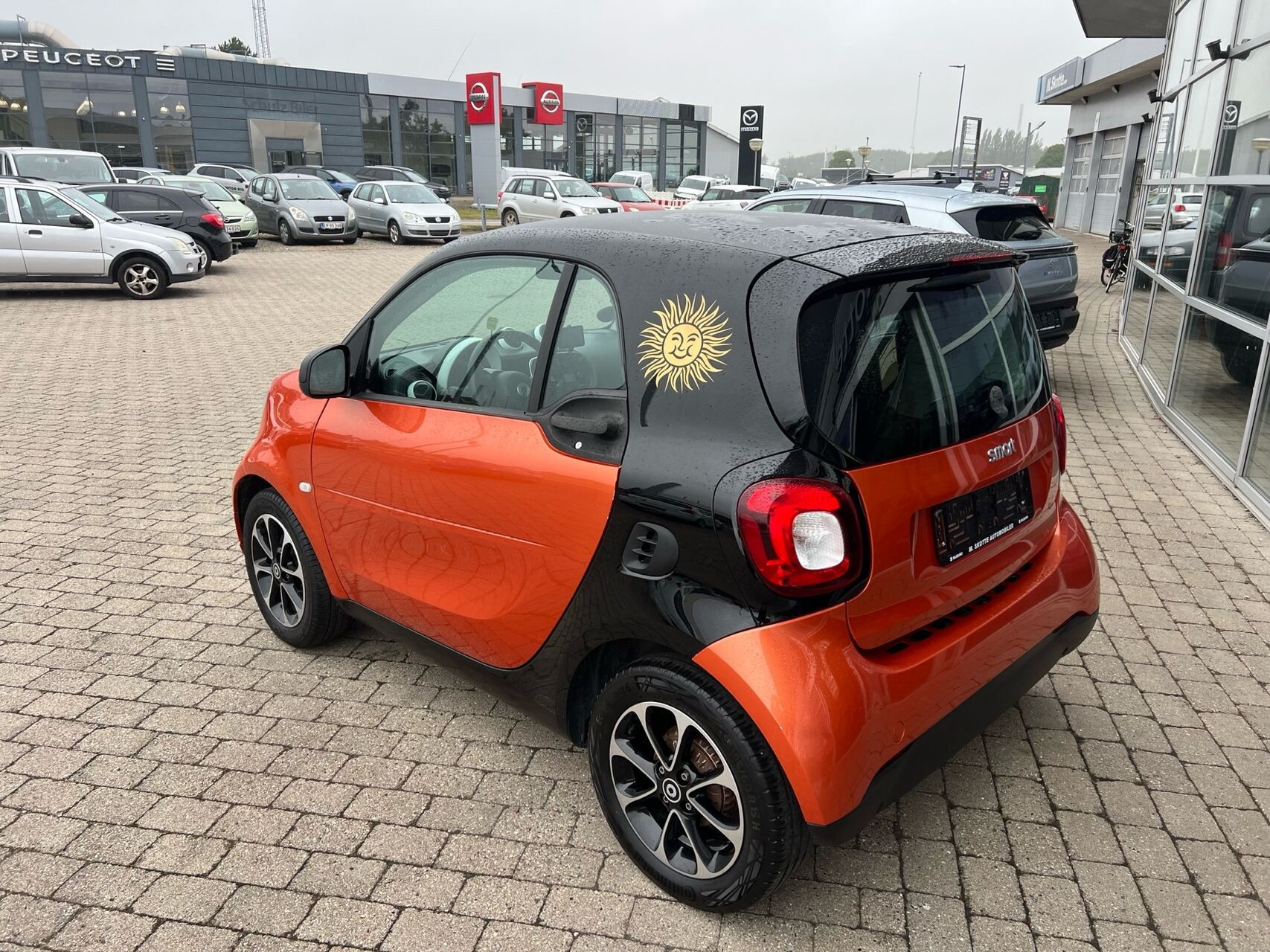 Orange Smart Fortwo fra 2015