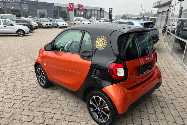 Orange Smart Fortwo fra 2015