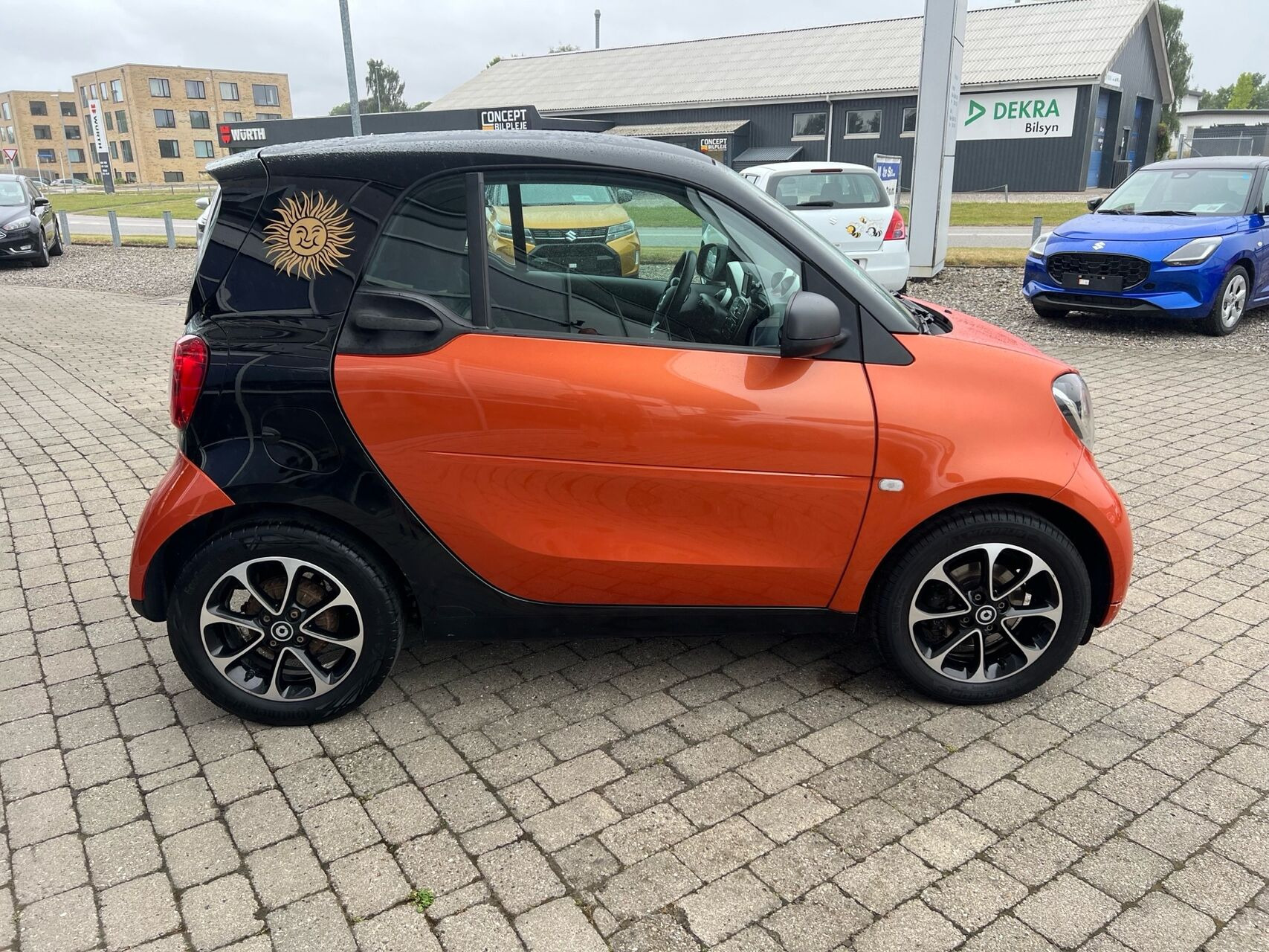 Orange Smart Fortwo fra 2015