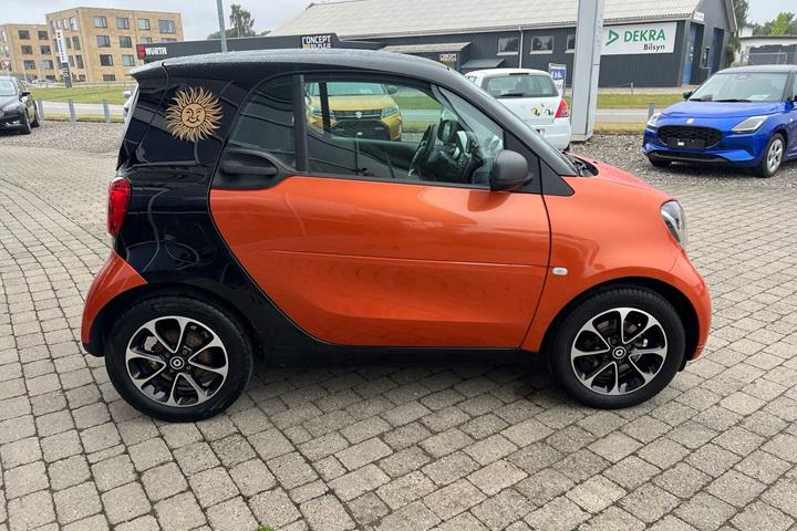 Orange Smart Fortwo fra 2015