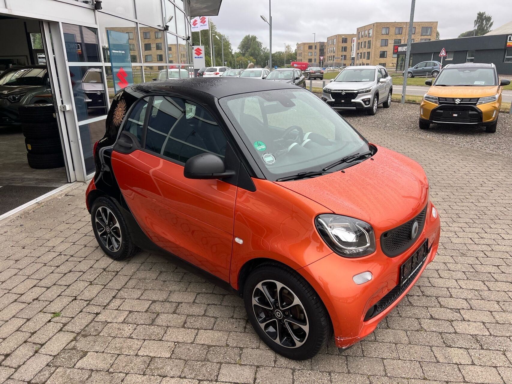 Orange Smart Fortwo fra 2015