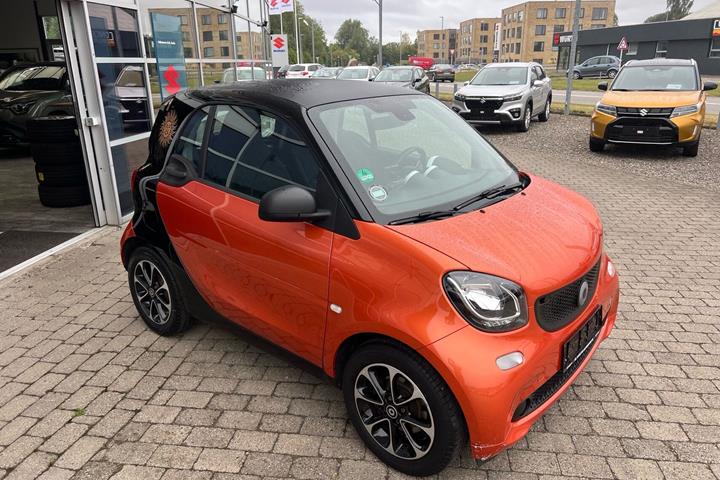 Orange Smart Fortwo fra 2015