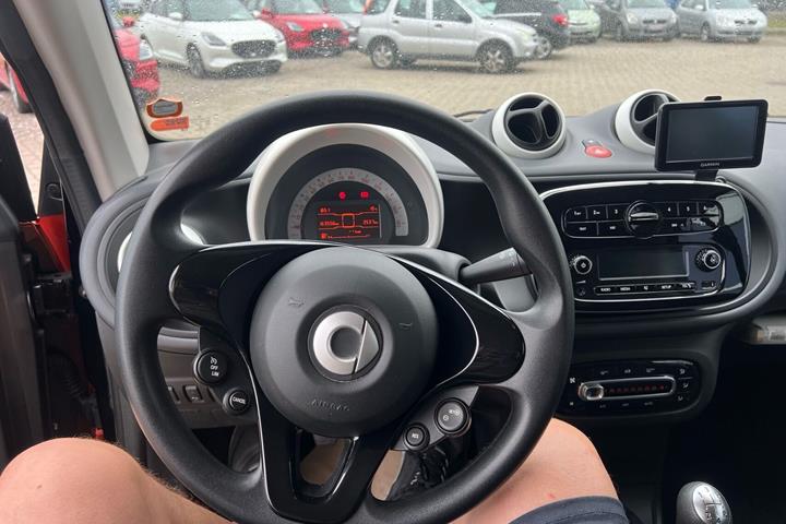 Orange Smart Fortwo fra 2015