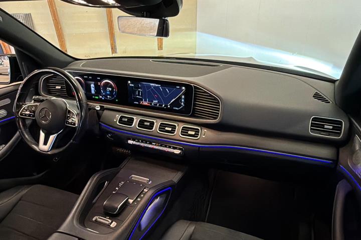 Sort Mercedes GLE350 de fra 2021
