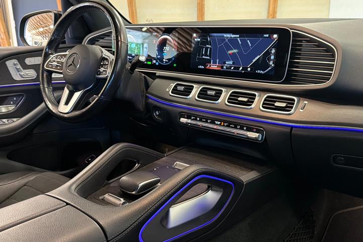 Sort Mercedes GLE350 de fra 2021