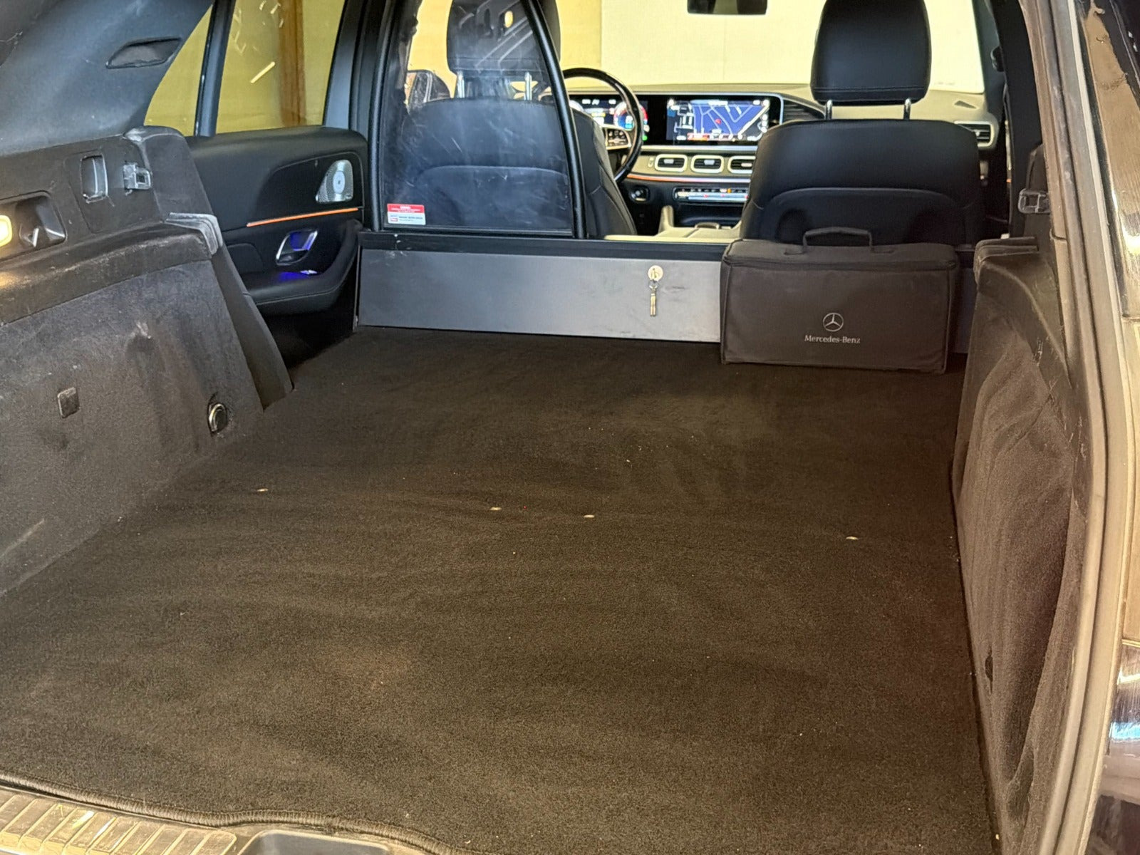 Sort Mercedes GLE350 de fra 2021