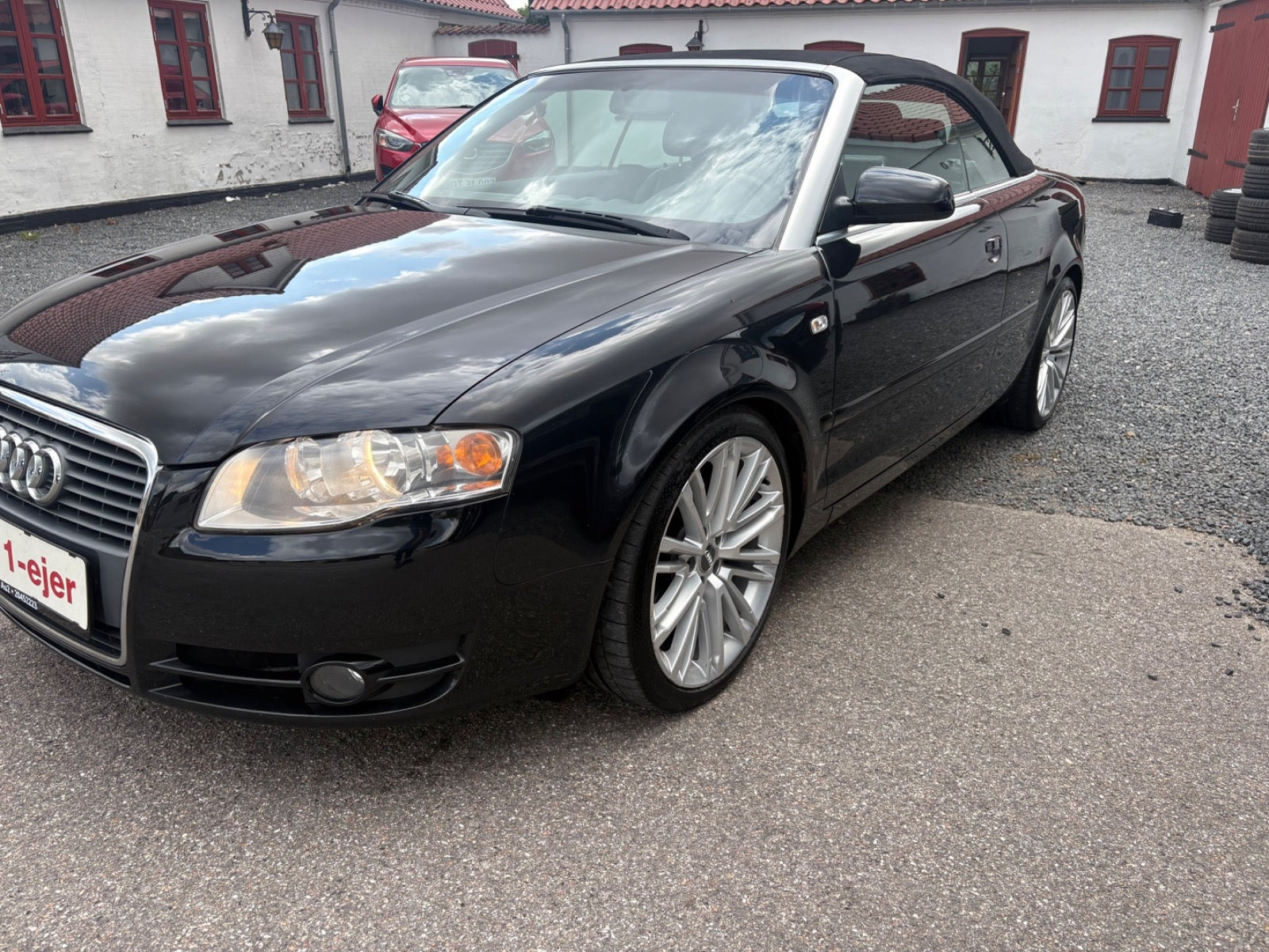 Sort Audi A4 fra 2008