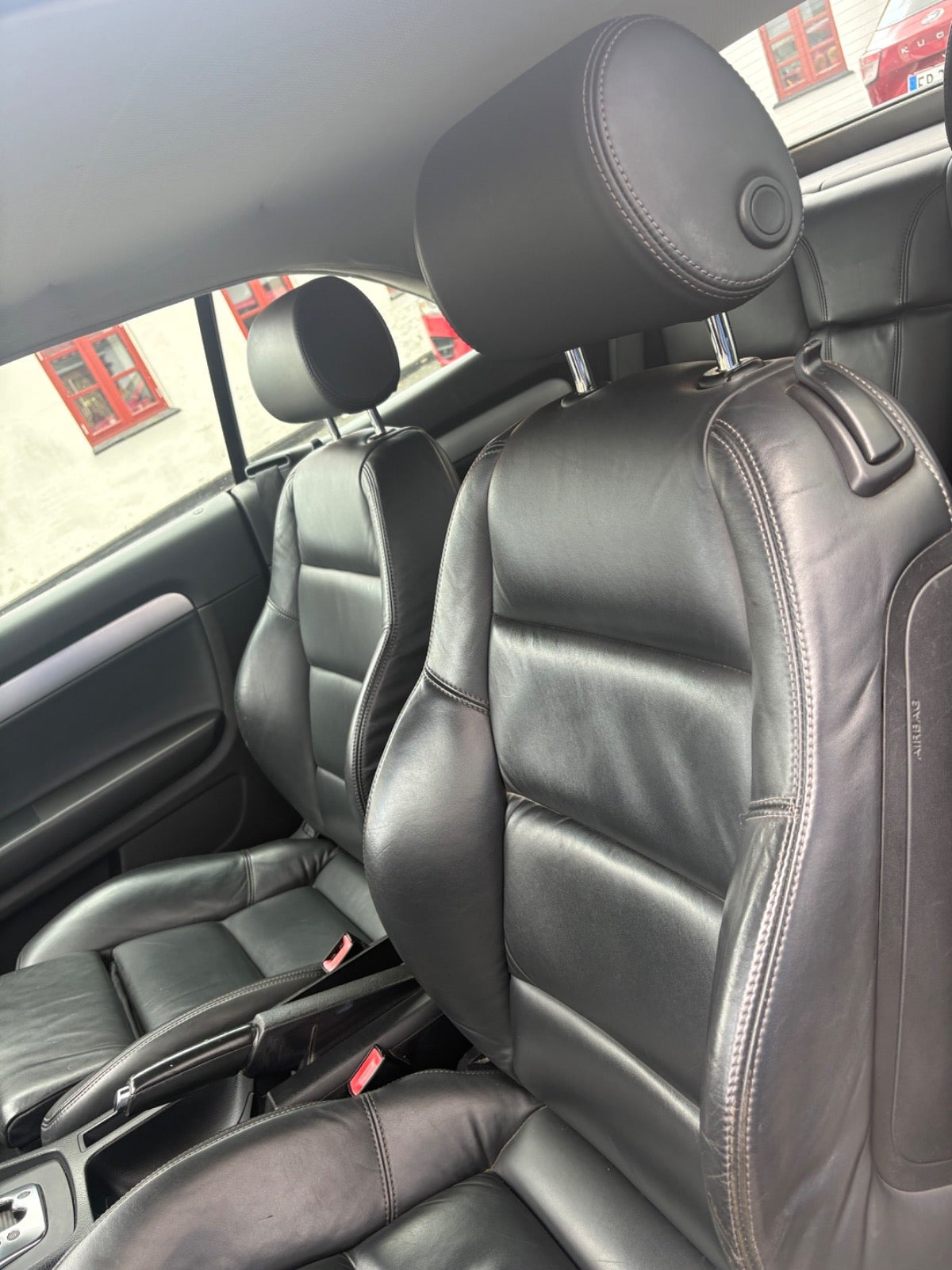 Sort Audi A4 fra 2008