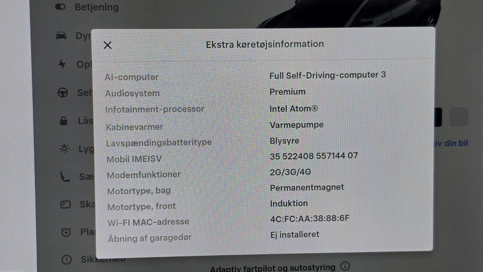 undefined Tesla Model 3 fra 2022