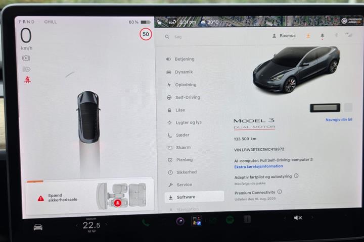 undefined Tesla Model 3 fra 2022